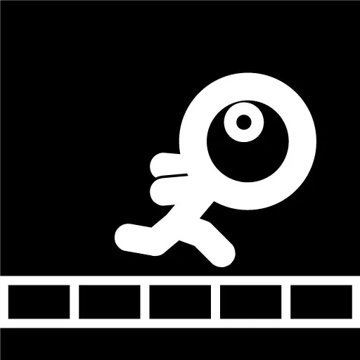 Saut de l'homme en bâton